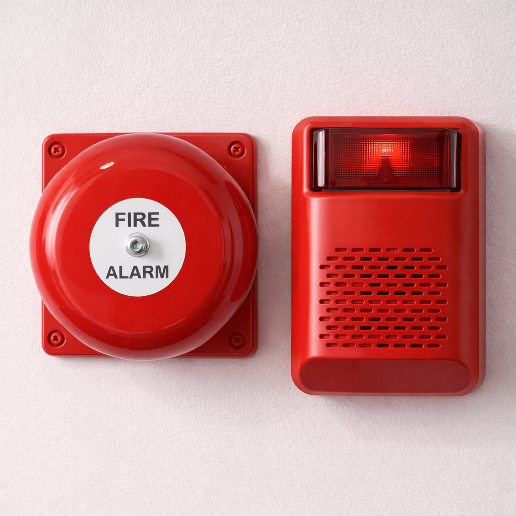 Emergency Safety Systems alarm bells and sirens