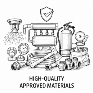 high quality approved materials
