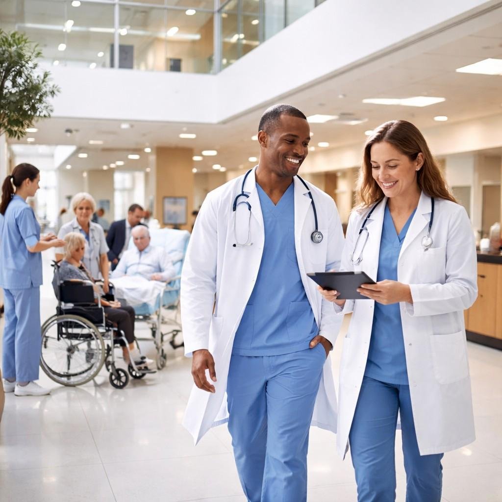 hospitals & healthcare centers