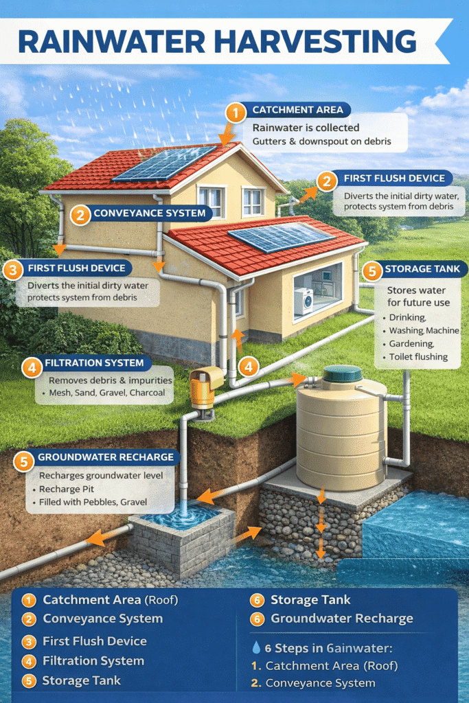 rain water harvesting
