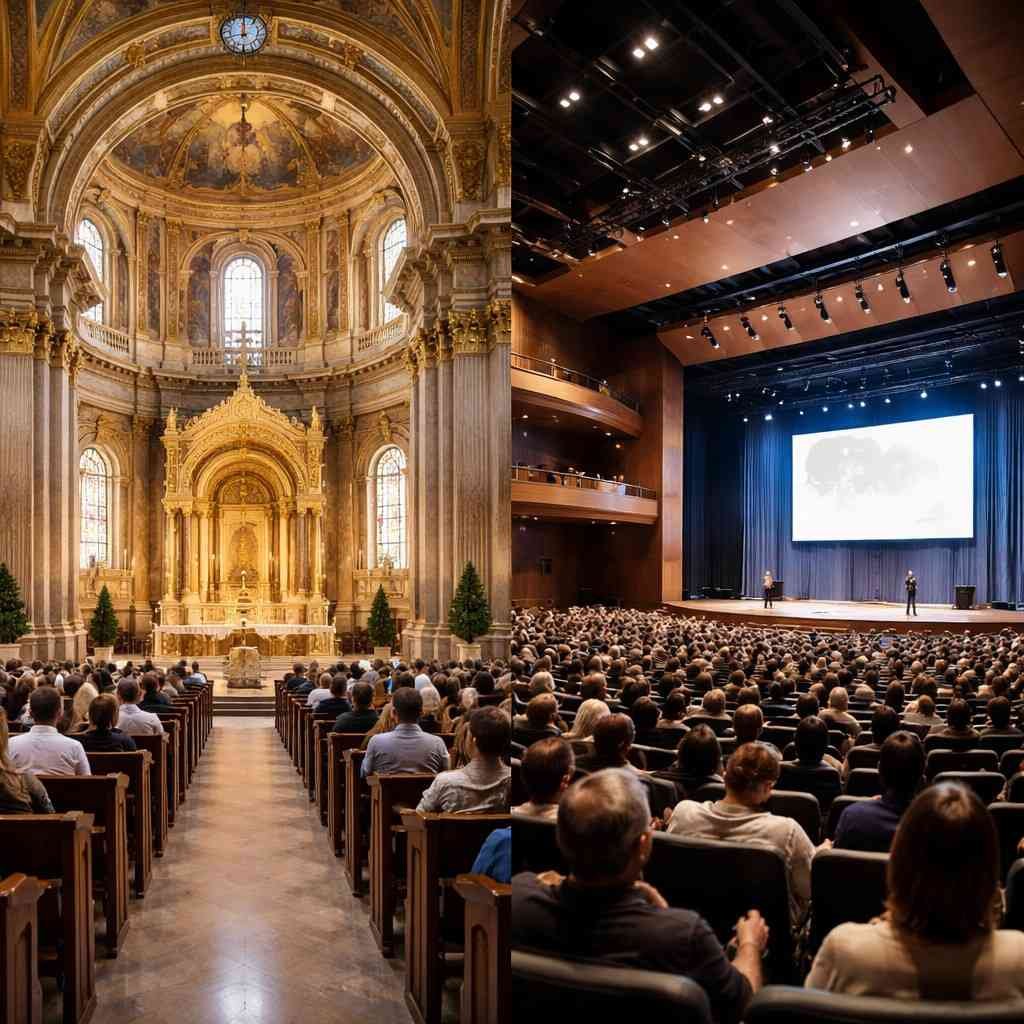 religious places & auditoriums