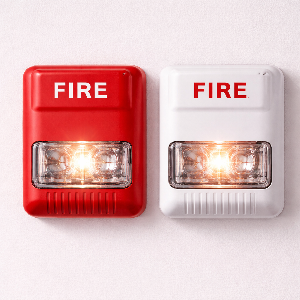 Emergency Safety Systems strobe lights for visual alerts